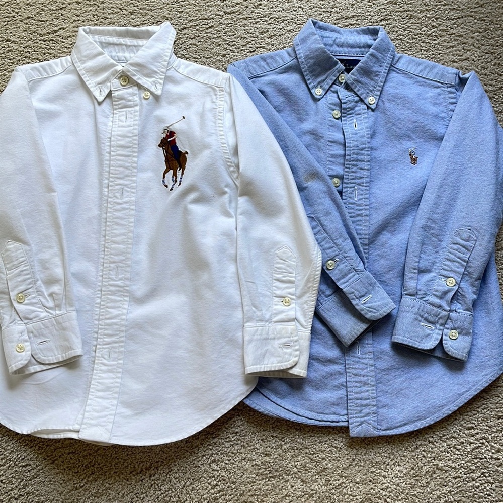 Pre Loved combo Ralph Lauren Sz 3T Blue and White